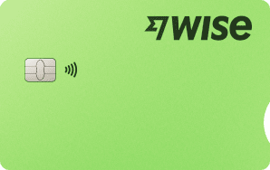 Um cartão de débito da Wise.